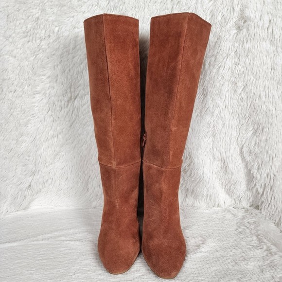 ASOS Design Wide Fit Comet Suede Boots (Fits Size 7.5) - Picture 2 of 8